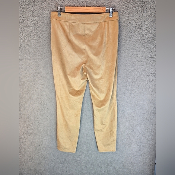Tommy Bahama Salina Sands Womens Matchstick Pants Sz 8 Faux Suede - Picture 6 of 12